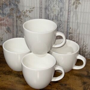 Set Of 4 Project 62 Stoneware Coffee Tea Mug (White)